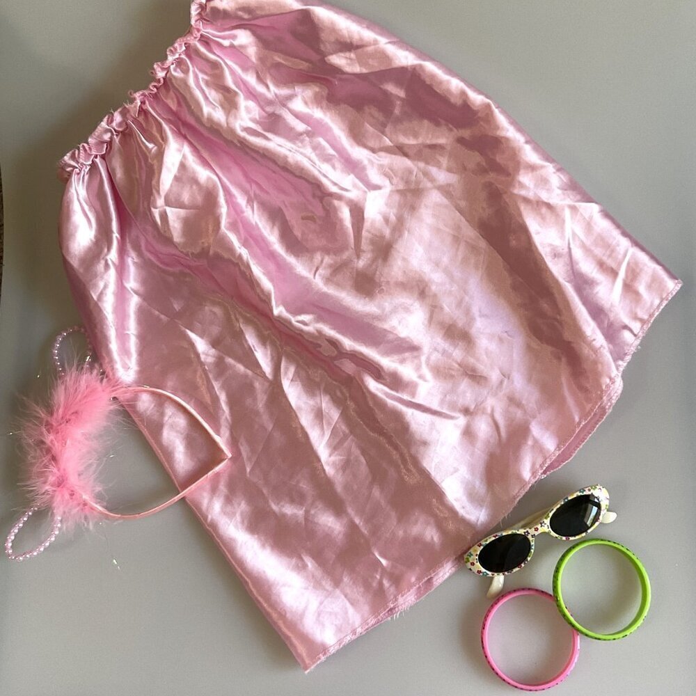 PINK DRESS UP BUNDLE COSTUME COSPLAY EUC